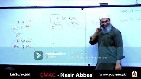CAF 3   CMA   Lecture 100   Short Term Decision Making   Sir Nasir Abbas  Spring 24
