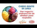 Curso, elaboración de almibar para raspados