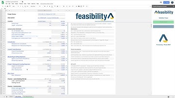 Property Development Feasibility - Validation Feaso AddOn Features