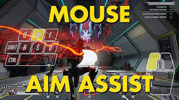HOW TO GET APEX LEGENDS AIM ASSIST ON MOUSE AND KEYBOARD