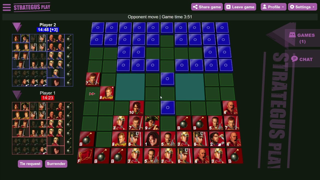 Stratego - Trying out Marshall Blitz