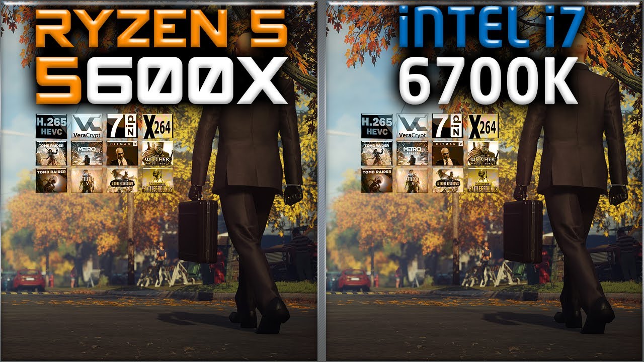 Ryzen 5 5600X vs i7 6700K Benchmarks – 15 Tests 🔥 - YouTube