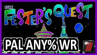 *I BEAT MY OWN WORLD RECORD* | Festers Quest | PAL Any% Speedrun