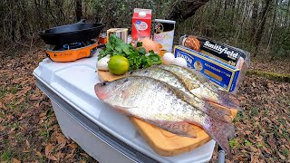 Crappie Catch and Cook ** THE BEST CRAPPIE RECIPE EVER **