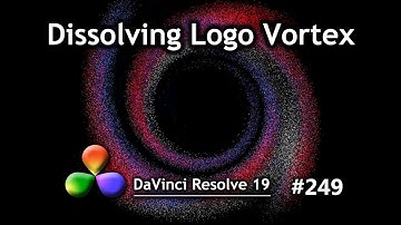 DaVinci Resolve Tutorial: How to Create a Logo Vortex Dissolve Effect