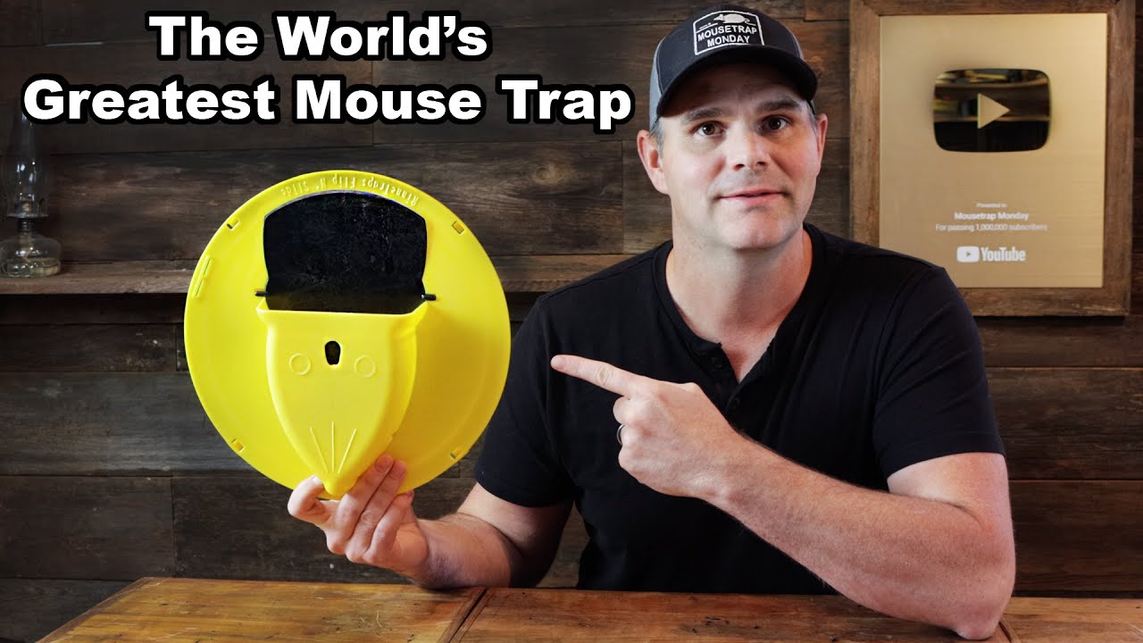  RinneTraps - Flip N Slide Bucket Lid Mouse Trap
