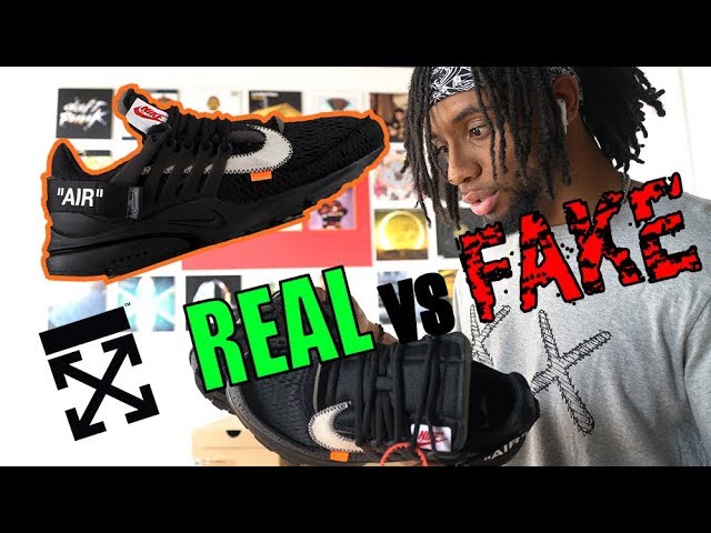 Real And Fake Off White Nike Air Presto Comparison Youtube