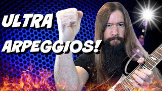 ultra arpeggio workout | seven string shred guitar!