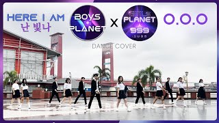 [BOYS PLANET] Here I Am (난 빛나) x [GIRLS PLANET 999] O.O.O DANCE COVER by PF PLANET from INDONESIA