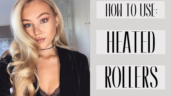 HOW TO USE: HEATED ROLLERS | Hollywood Curls/Big Bouncy Blow-dry | Hollie Hobin