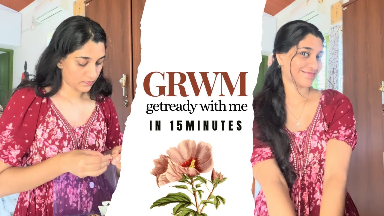 getready with me in 15mins ❤️