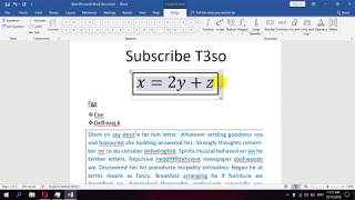 how to put a box around equation in microsoft word