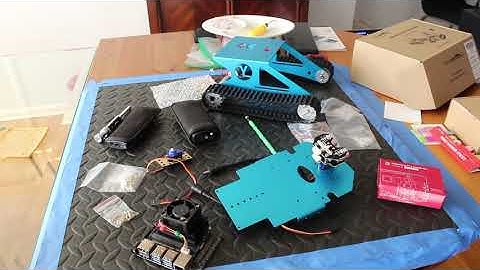 Yahboom G1 Smart Tank Robot Review for RICOH THETA 360 Camera