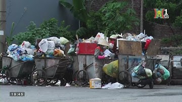 Người dân khổ vì điểm tập kết rác bất hợp lý | HANOI TV