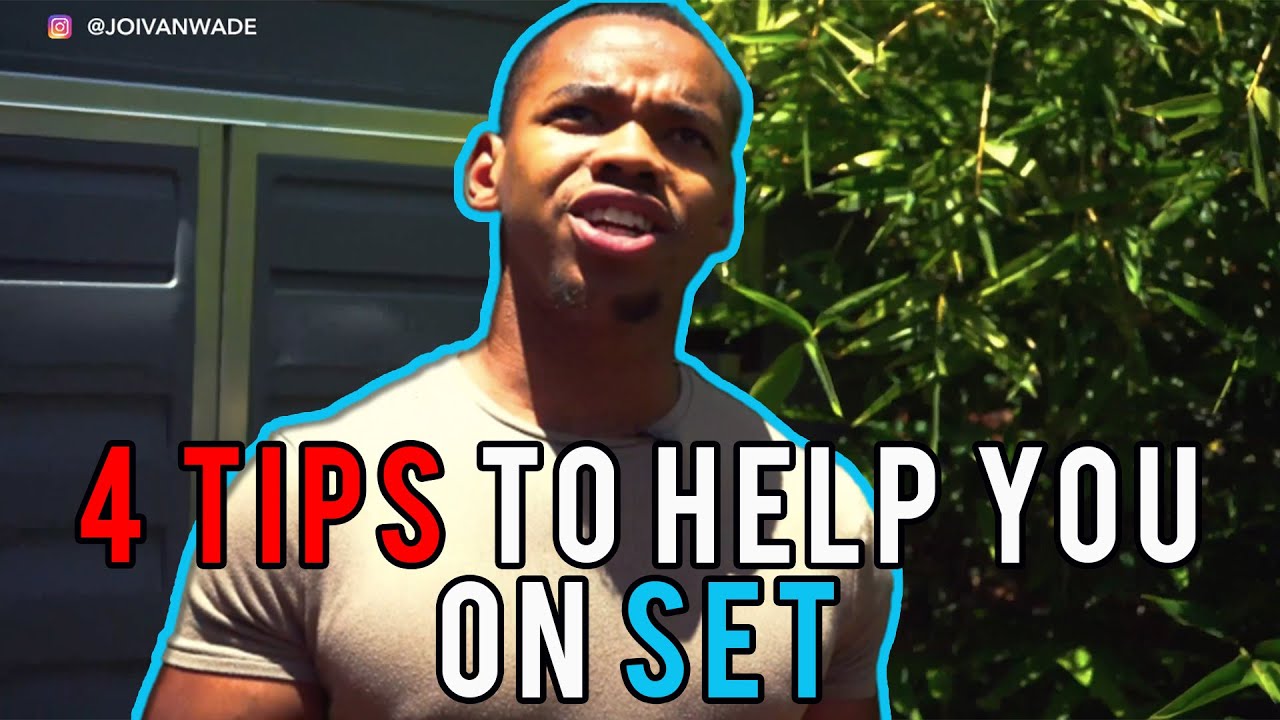4 TIPS TO HELP YOU ON SET | Joivan Wade DC Doom Patrol Cyborg