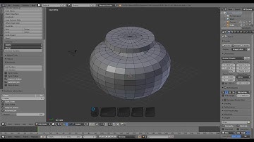Modeling with Bsurfaces and Grease Pencil in Blender 2.79