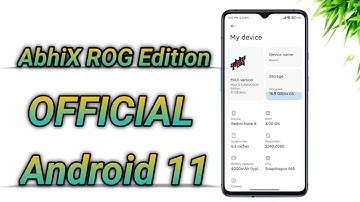 [Android 11] AbhiX ROG Edition OFFICIAL for Redmi Note 8 🔥🔥 | No Bugs & Perfect for Daily Driver 🔥🔥