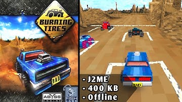 Burning Tires / Java / J2ME Loader / Gameplay + settings