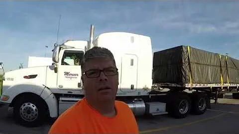 #167 No Truck Wash Today The Life of an Owner Operator Flatbed Truck Driver Vlog
