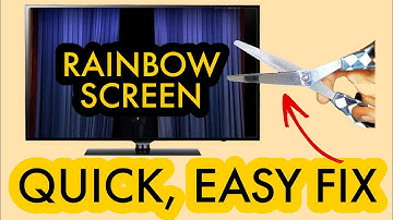 EASY PEASY: Display Problem Trimmed Off! #tv #led #lcd #lg #panel #tvrepair #rainbowlines #tips #fix