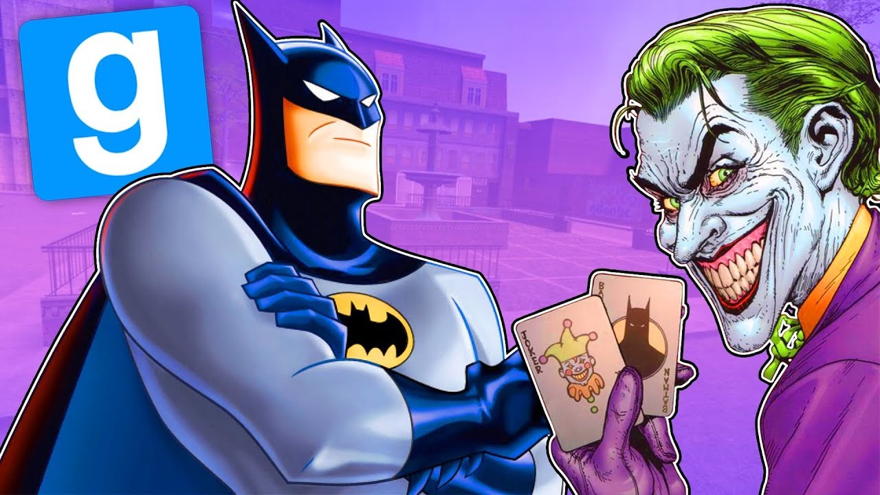 Pretending to be Batman in Garry's Mod