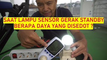 Daya Lampu Sensor Gerak | Hannochs dan Luby