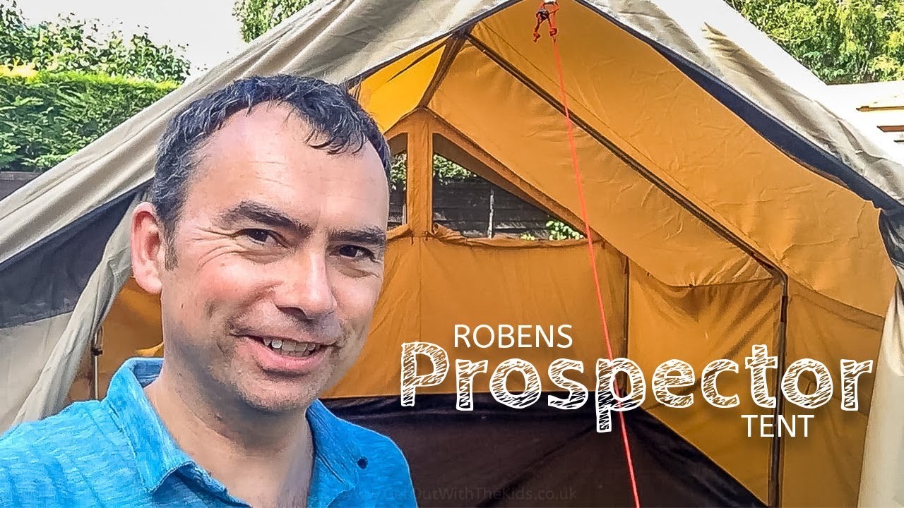 First pitch and test of the Robens Prospector Tent - YouTube