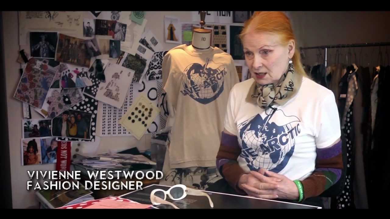 Vivienne Westwood catwalk design heading to the North Pole - YouTube