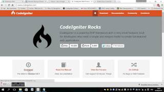 Cara Instalasi Codeigniter