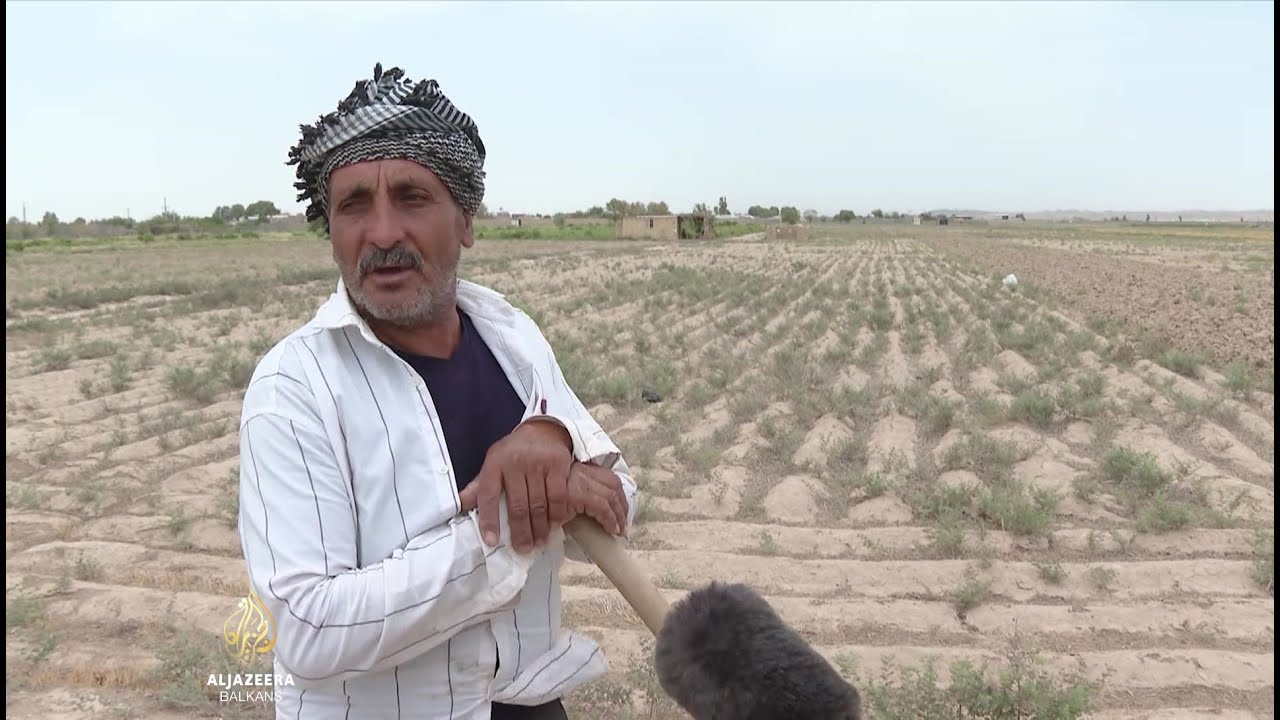 تتحول المزارع الإيرانية إلى صحاري بسبب الجفاف