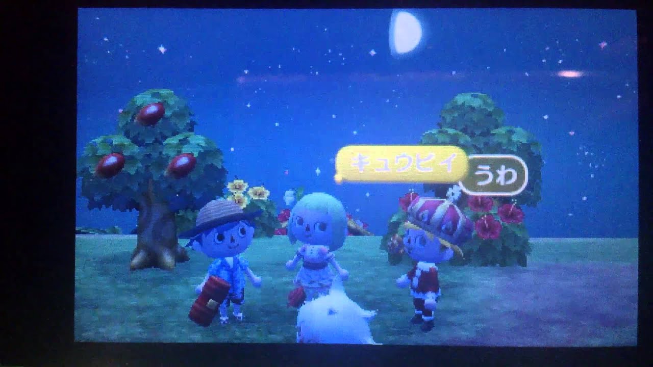 とび森 オン島で.... YouTube とび森 オン島で.... YouTube