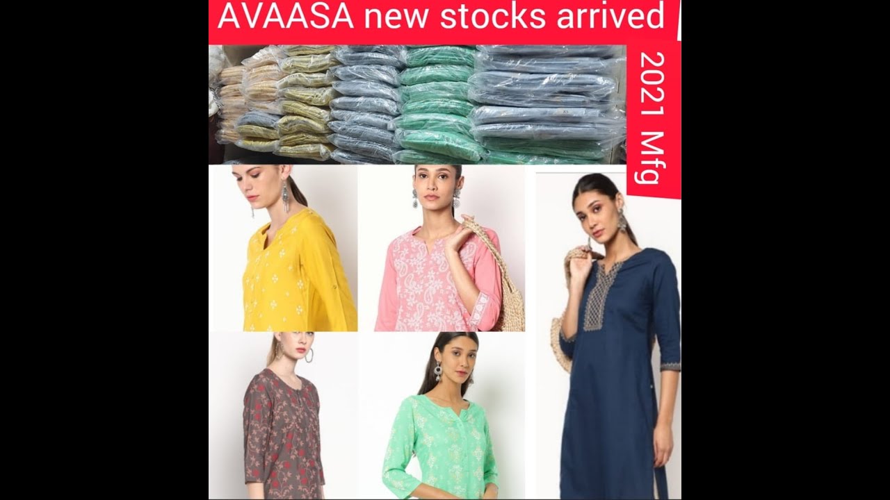 Buy AVAASA Snowflake Print Round-Neck Straight Kurti with Embroidery Work  (X-Large) at Amazon.in