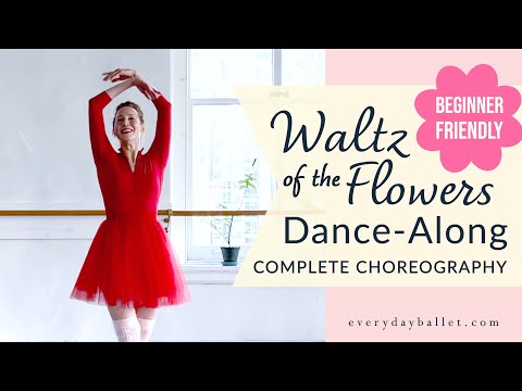 WALTZ OF THE FLOWERS Dance for Adult | Teen Beginners COMPLETE CHOREOGRAPHY