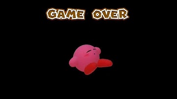 Kirby Game Over Animation in Kirby and The Forgotten Land