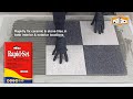 Fast fixing with palace rapidset tile adhesive