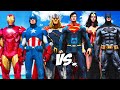 SUPERHEROES MARVEL COMIC VS SUPERHEROES DC COMIC
