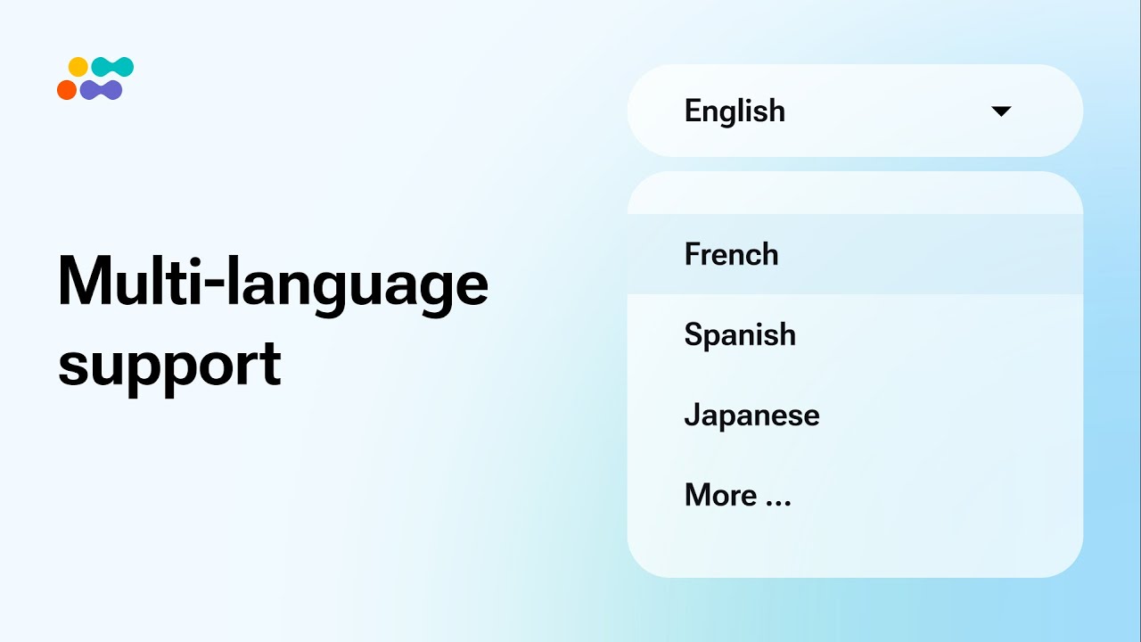 Multi-language support