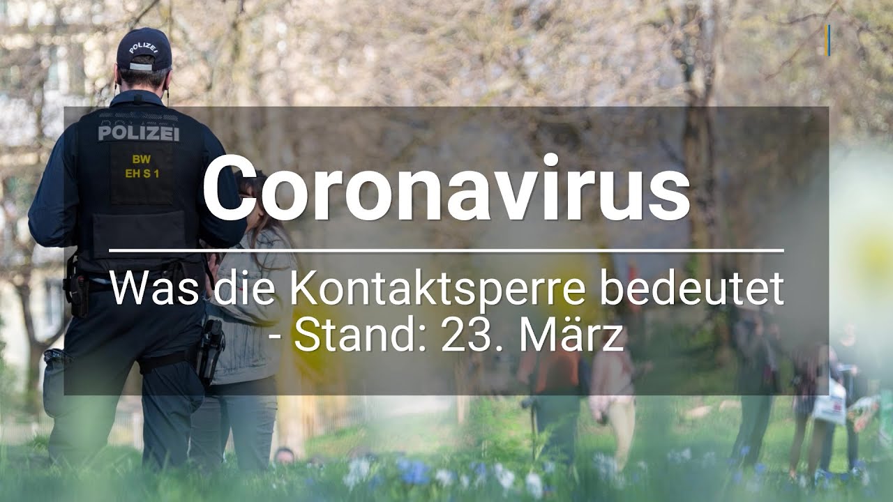 Kontaktsperre Deutschland Kontaktsperre Deutschland