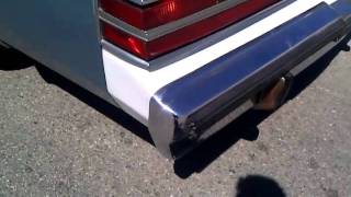 GRAND NATIONAL  BUICK REGAL 81 82 83 84 85 86 BUMPER FILLERS FITS REAL NICE FIBERFLEX MATERIAL