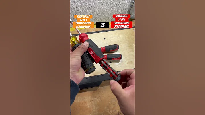 27 in 1 vs 27 in 1 @MilwaukeeTool @KleinToolsVideo #lowvoltage #electrician #screwdrivers