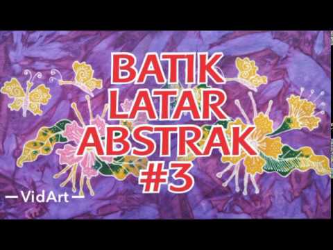  Cara  Membuat  Batik  Latar Abstrak  3 YouTube