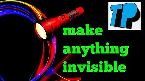 Make anything invisible🔥-scientific discovery