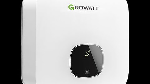 Growatt MIN-series and MOD-series inverter region setup tutorial