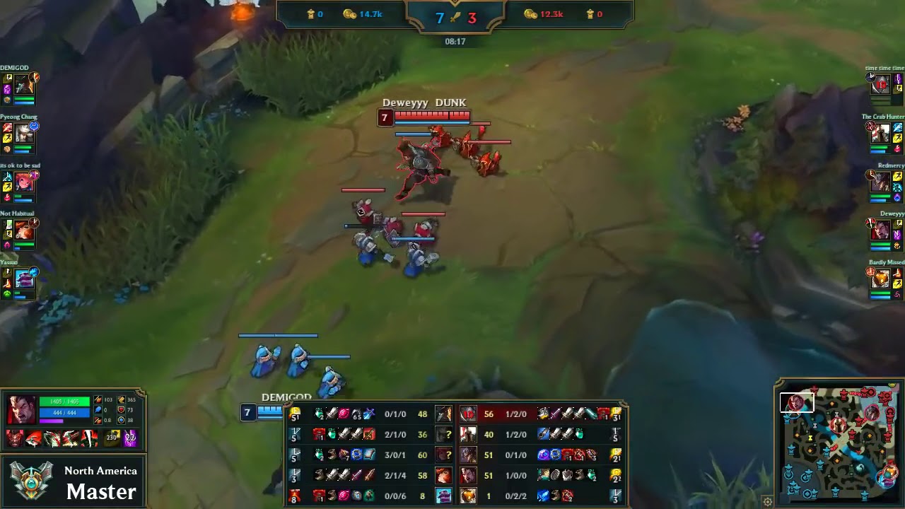 Darius by domisumReplay full gameplay patch 8.12