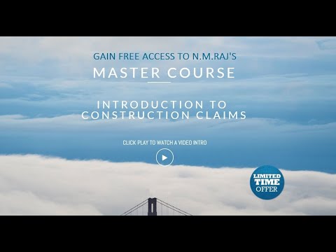 Master Foundation Course - Construction Claims