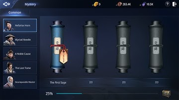 MIR4 Mystery quest Nefariox Hirn 1.1 The First Sage