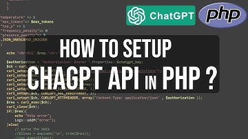 How to implement ChatGPT API in PHP ?