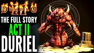 Diablo 2: The Full story of Act II Facing Duriel the Lord of Pain \& The Secret of the Vizjerei