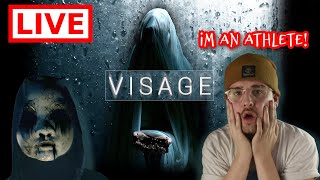🔴SCARIEST GAME EVER!!  - VISAGE GAMEPLAY: I AM AN ATHLETE