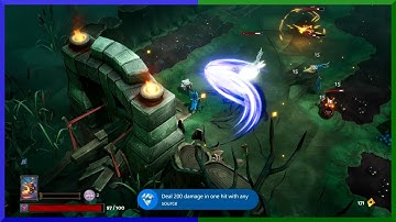 Lost in Random: The Eternal Die - BIG NUMBERS Achievement / Trophy (200 Damage in One Hit)